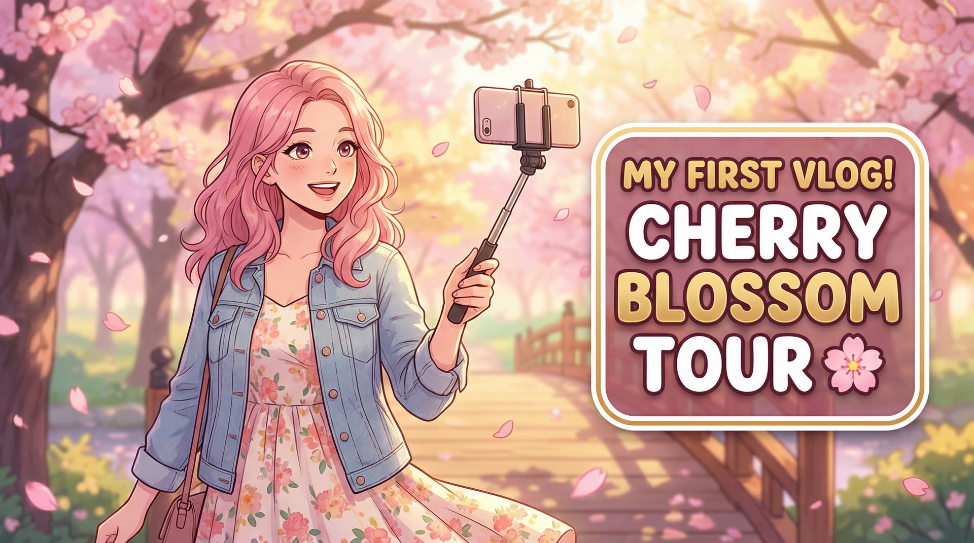 91春日樱花季旅拍视频